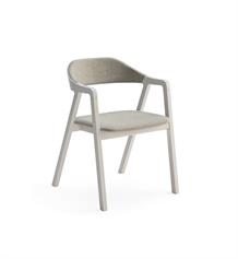 Sedia collezione Layer con schienale e seduta imbottiti, catalogo Billiani, modello LYR090