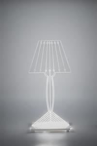 Lampada da tavolo MISTER LED trasparente, catalogo IPlex, codice I00417005TAC