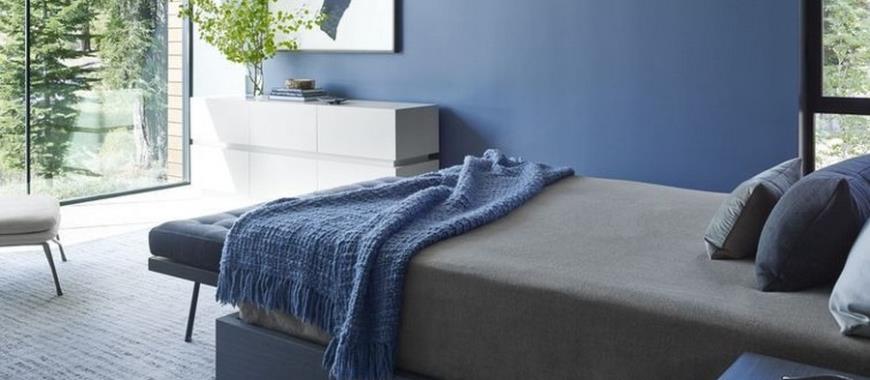 Interior Art Design blu navy
