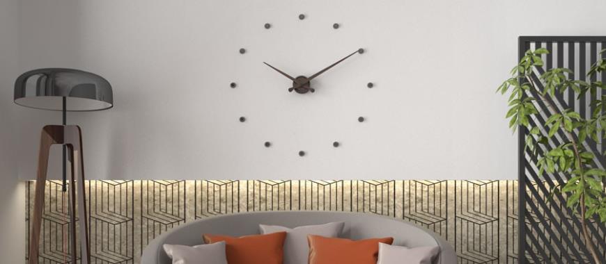 interior art design orologi materium