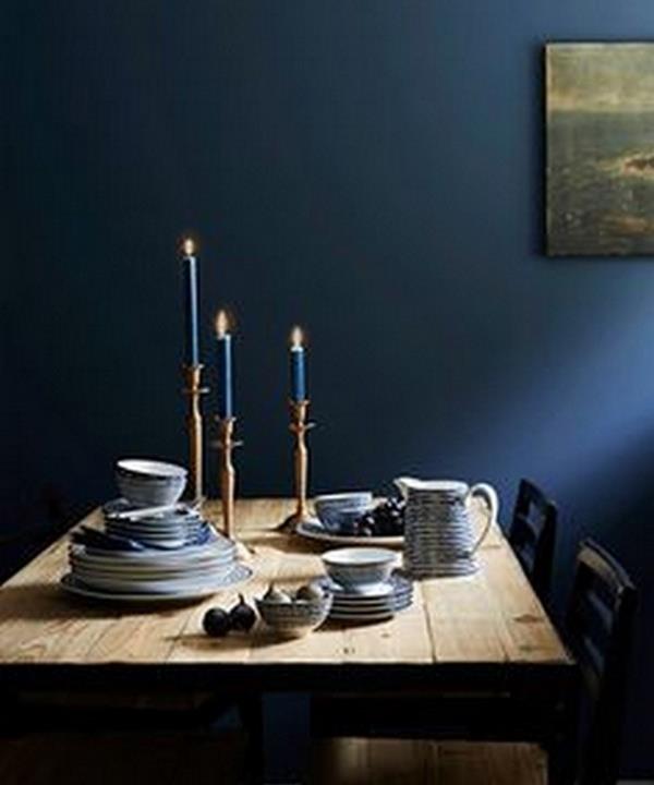 Interior Art Design blu notte