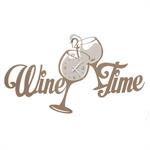 Orologio da parete con calici Wine Time, Cod. 0OR3409C162