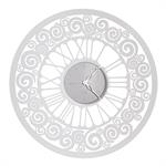 Orologio da parete con spirali Rococò, Cod. 0OR3484C158