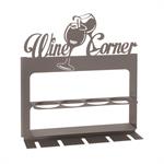 Porta bottiglie di design moderno Wine Corner, Cod. 0VA3410C18