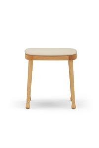Coppia di sgabelli collezione Frisée basso seduta imbottita, catalogo Billiani, modello FRS257