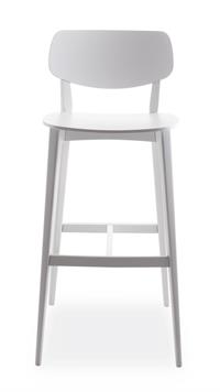 Sgabello alto collezione Doll, catalogo Billiani, modello DLL557