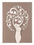 Quadro capoletto albero della vita sacra famiglia ME930-T