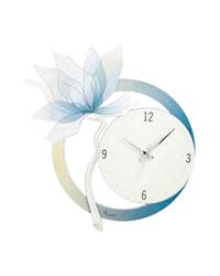 Orologio da parete con orchidea 50x55, carta da zucchero ME2463-CZ