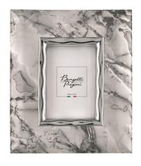 Portafoto marmo chiaro e argento, catalogo Bongelli Preziosi, codice ME2470-BAG