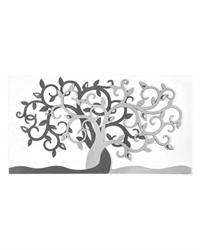 Quadro albero della vita 110x60 grigio, ME2459-3G