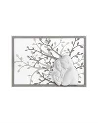 Quadro albero della vita con famiglia 70x48, grigio ME1945-1G