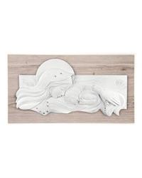 Quadro madonna con bambino 63x35, rovere ME2106-RO