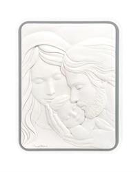 Quadro sacra famiglia 45x58, grigio ME1628-2G
