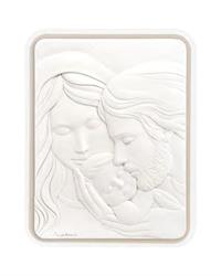 Quadro sacra famiglia 45x58, nocciola ME1628-2N