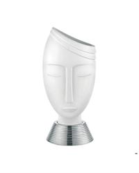 Vaso testa di uomo H32 base argento, ME2240-2AG