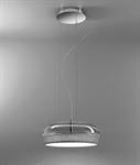 Lampada a sospensione DOME S50 ED trasparente e grigio, codice 0DOME0S43