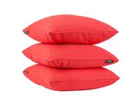 Cuscino Classic in piuma d'oca sfoderabile colore rosso CL01