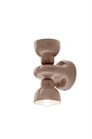 Applique a 2 luce Berimbau C2601-MOK Marrone Moka