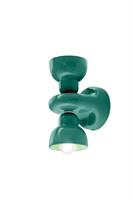 Applique a 2 luce Berimbau C2601-TUR Turchese