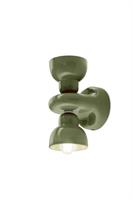 Applique a 2 luce Berimbau C2601-VSA Verde Salvia