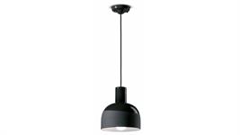 Lampada a sospensione C2400-NEC Collezione CAXIXI finitura nero carbone