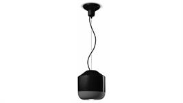 Lampada a sospensione C2540-NEC Collezione BELLOTA finitura nero carbone