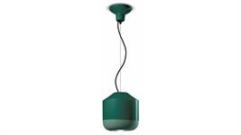 Lampada a sospensione C2540-VEB Collezione BELLOTA finitura verde bottiglia