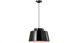 Lampada a sospensione Collezione 50's C2001-08 Smalto nero