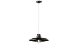 Lampada a sospensione Collezione B&W C2330-08 Smalto nero