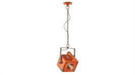 Lampada a sospensione Collezione Industrial C1652 arancio