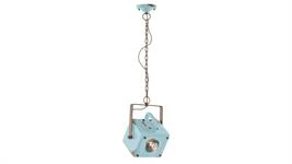 Lampada a sospensione Collezione Industrial C1652 azzurro