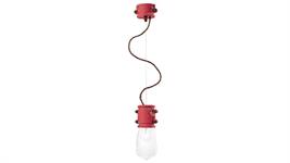 Lampada a sospensione Collezione Urban C1520 rosso