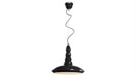 Lampada a sospensione Collezione Vague-Vintage C1410 nero