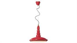 Lampada a sospensione Collezione Vague-Vintage C1410 rosso