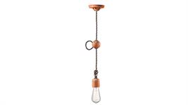 Lampada a sospensione Collezione Vintage C660-1 arancio