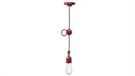 Lampada a sospensione Collezione Vintage C660-1 bordeaux