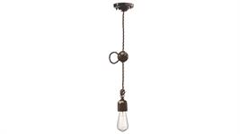 Lampada a sospensione Collezione Vintage C660-1 nero