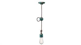 Lampada a sospensione Collezione Vintage C660-1 verde