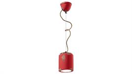 Lampada a sospensione Collezione Vintage C984 rosso