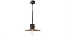 Lampada a sospensione d.040 Collezione Urban C1522 nero