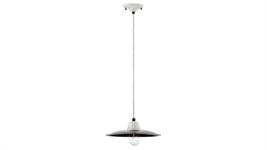 Lampada a sospensione d.25 Collezione B&W C1610 nero