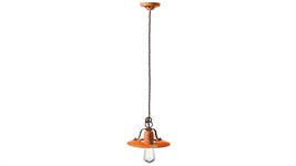 Lampada a sospensione d.25 Collezione Country C1441 arancio