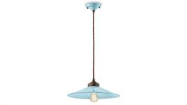 Lampada a sospensione d.35 Collezione Colors C1631 azzurro