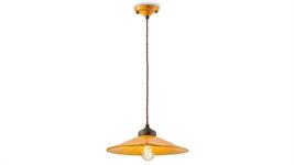 Lampada a sospensione d.35 Collezione Colors C1631 giallo