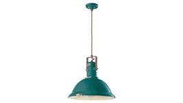 Lampada a sospensione d.40 Collezione Industrial C1690 verde