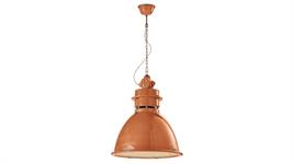 Lampada a sospensione d.50 Collezione Industrial C1750 arancio