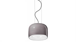 Lampada a sospensione grande C2551-GRI Collezione AYRTON finitura grigio