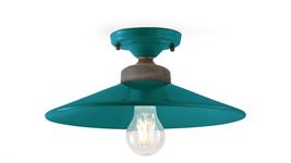 Plafoniera d.30 Collezione Colors C1633 verde