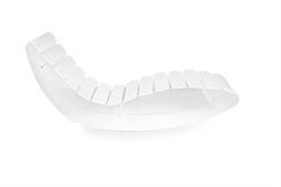 Chaise longue SEAGULL, colore bianco, catalogo IPlex, codice I00103089P01