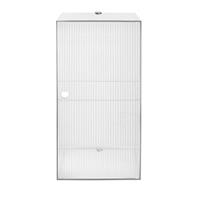Mobiletto da parete per il bagno CLIO doppio trasparente I13532005TAC